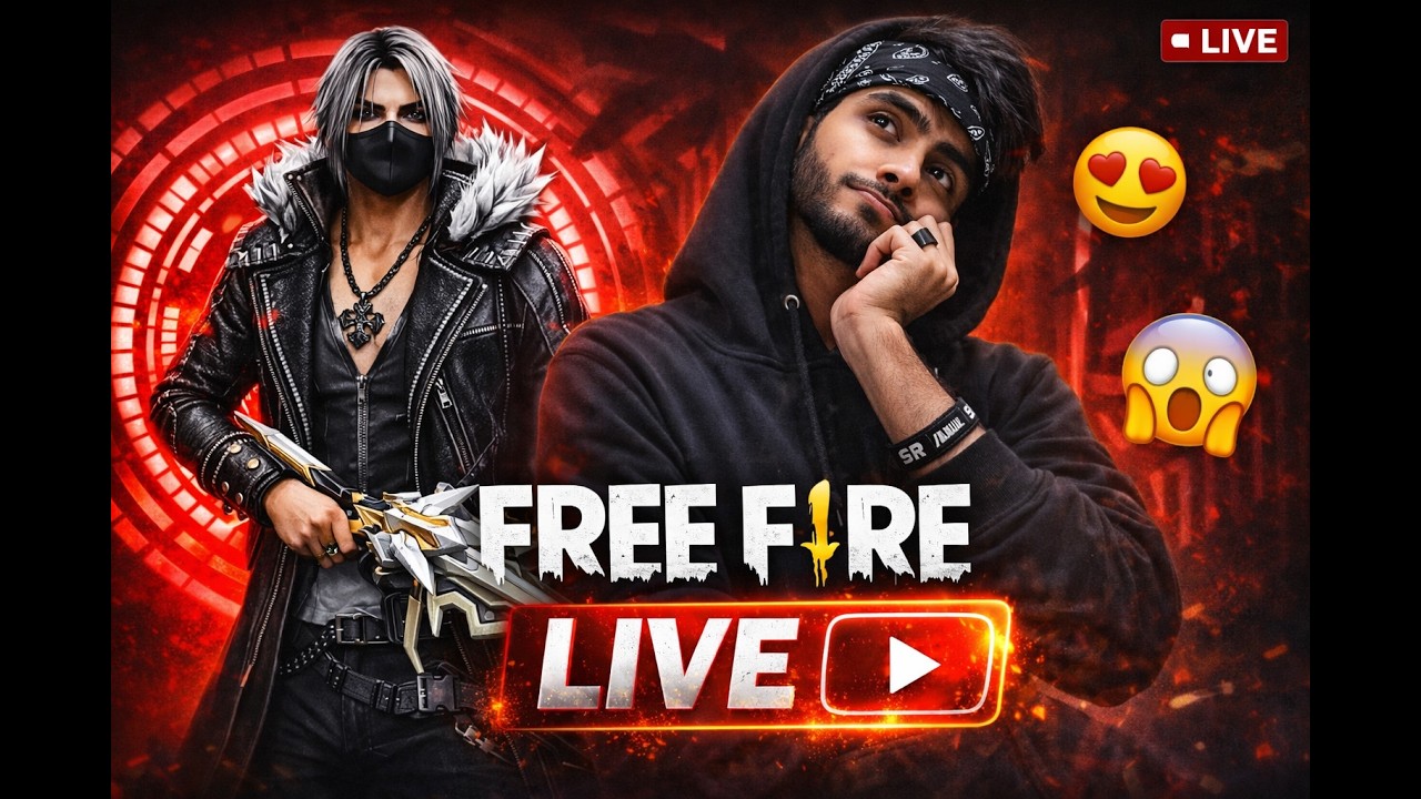 🔴 Free Fire LIVE Gold to Grandmaster Top 1 Rank Push #freefire
