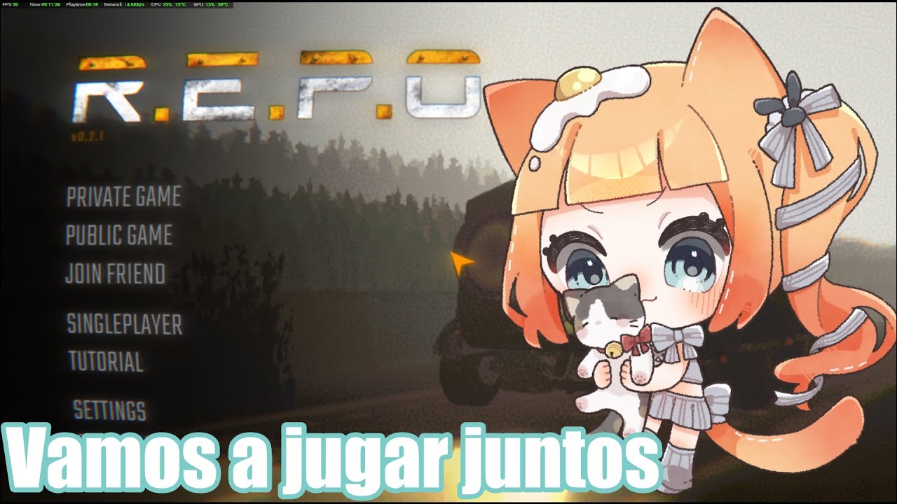 【ES/EN/JP #Vtuber】 ¡Jugando #REPO con todos! ¡Vamos a divertirnos juntos!
