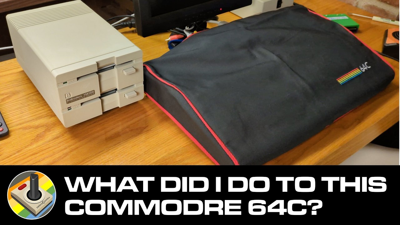 Transforming A Dirty Commodore 64C Into The Ultimate Retro Setup! 🕹️