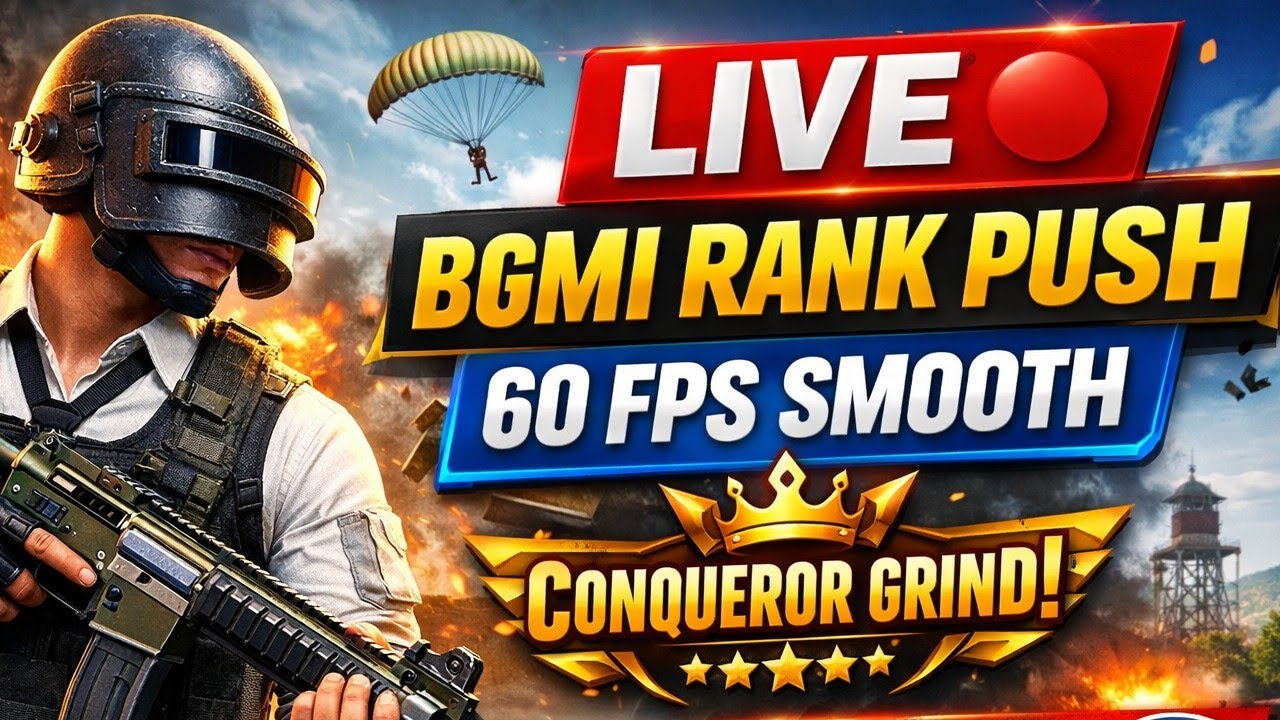 Good Morning Bgmi | Conqueror Grind | Intense Lobby #bgmilive #livestream
