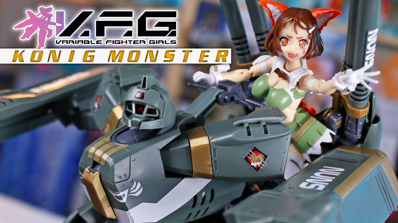 V.F.G. VB-6 König Monster - Aoshima Macross Delta UNBOXING and Review!