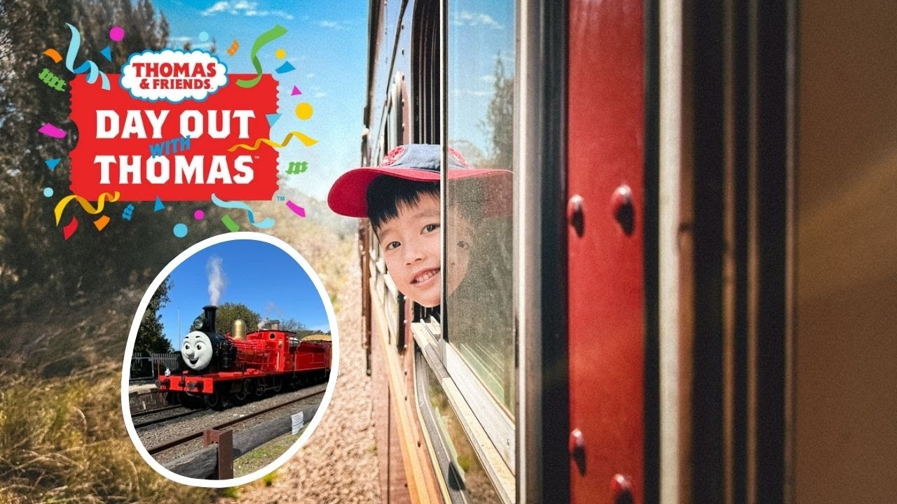 A Magical Day Out With Thomas! 🚂 Riding a REAL Steam Train at the NSW Rail MuseumDraft1