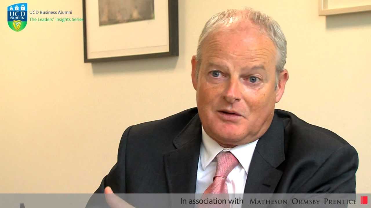 UCD/Matheson: Martin Murphy of HP Ireland - What makes a great leader?