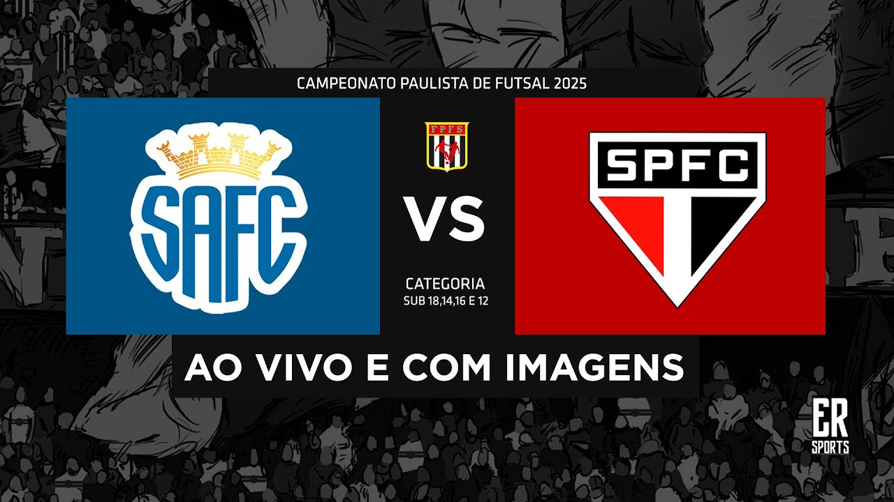 Santo André x São Paulo - SUB 18 | 05/10/2025 | AO VIVO | Campeonato Paulista A1