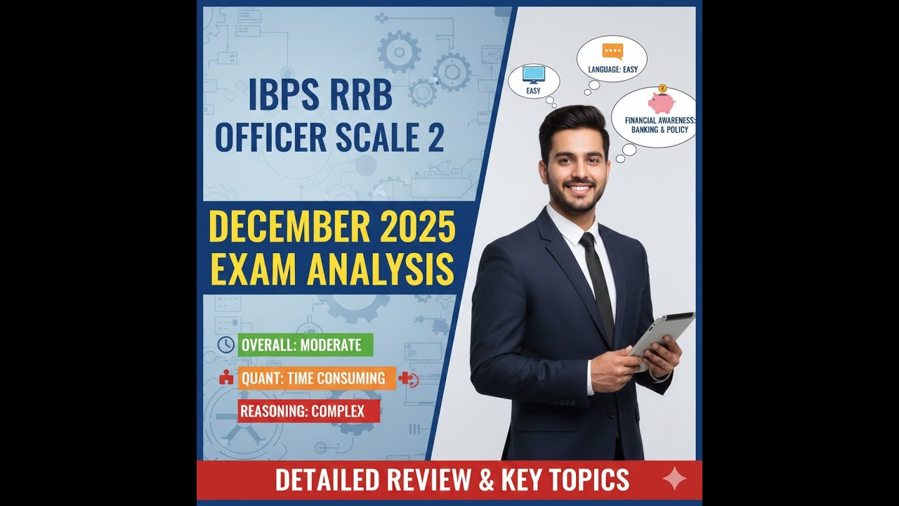 IBPS RRB Scale 2 Officer 2025 Exam Analysis #ibpsrrbscale2 #bankjobs #govtjobs