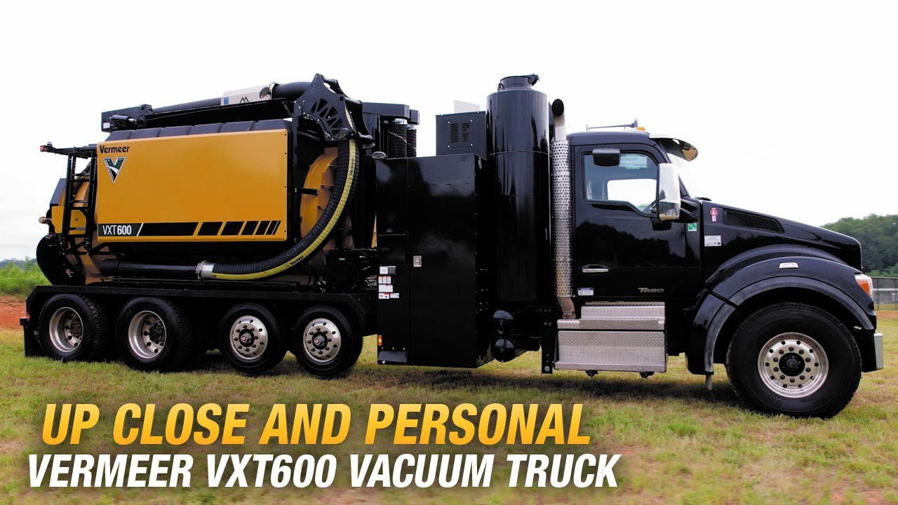 Walkaround of the VXT600 vacuum truck | Vermeer