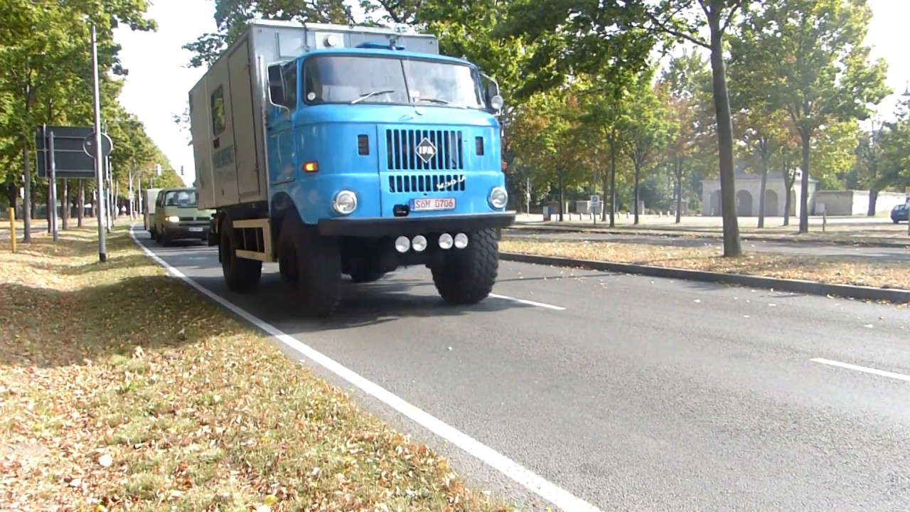 OMMMA 2019 IFA L60 W50 Barkas und Trabanten Abreise