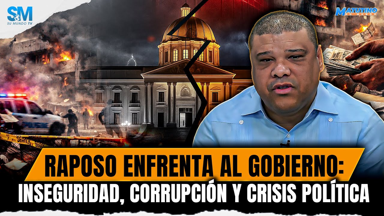 RAPOSO ADVIERTE: EL PAÍS NO SIENTE LA SEGURIDAD QUE ANUNCIA EL GOBIERNO