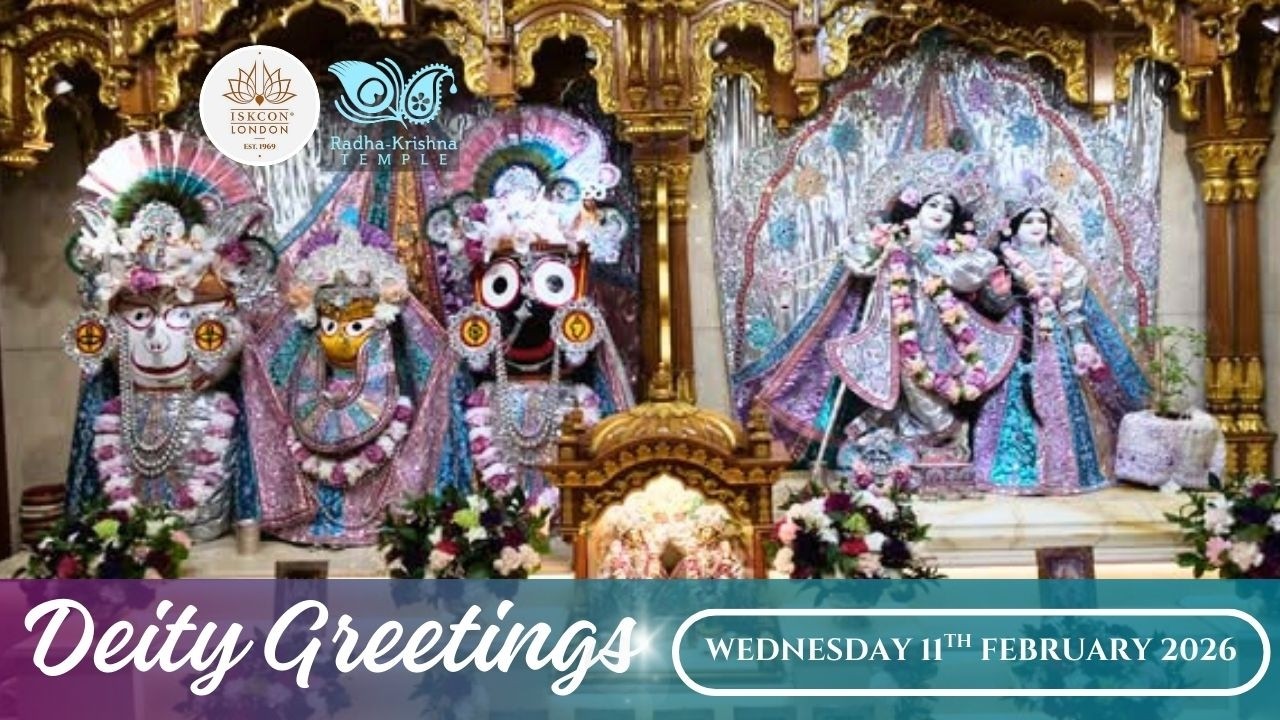 Deity Greetings | Guru Puja | SB 2.6.36 Class by HG Param Sundari Devi Dasi - 11.02.2026
