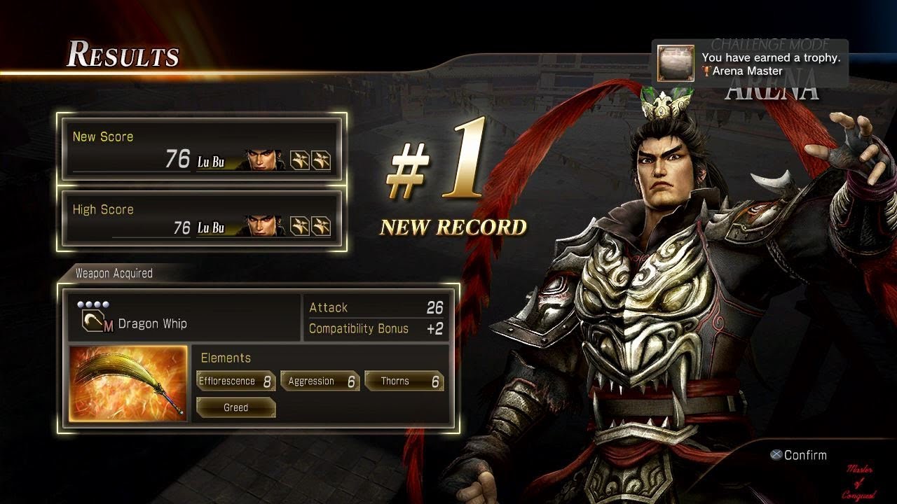 How To Guide - Dynasty Warriors 8: Xtreme Legends - Arena Master (Trophy)