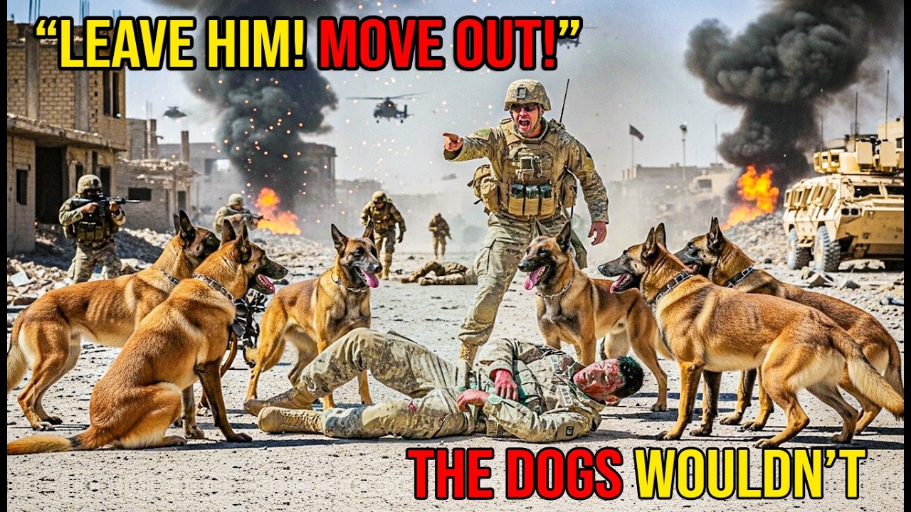 The Commander Said The Mission Was Over — But All Elite Dogs Refused And Guarded The Wounded Instead