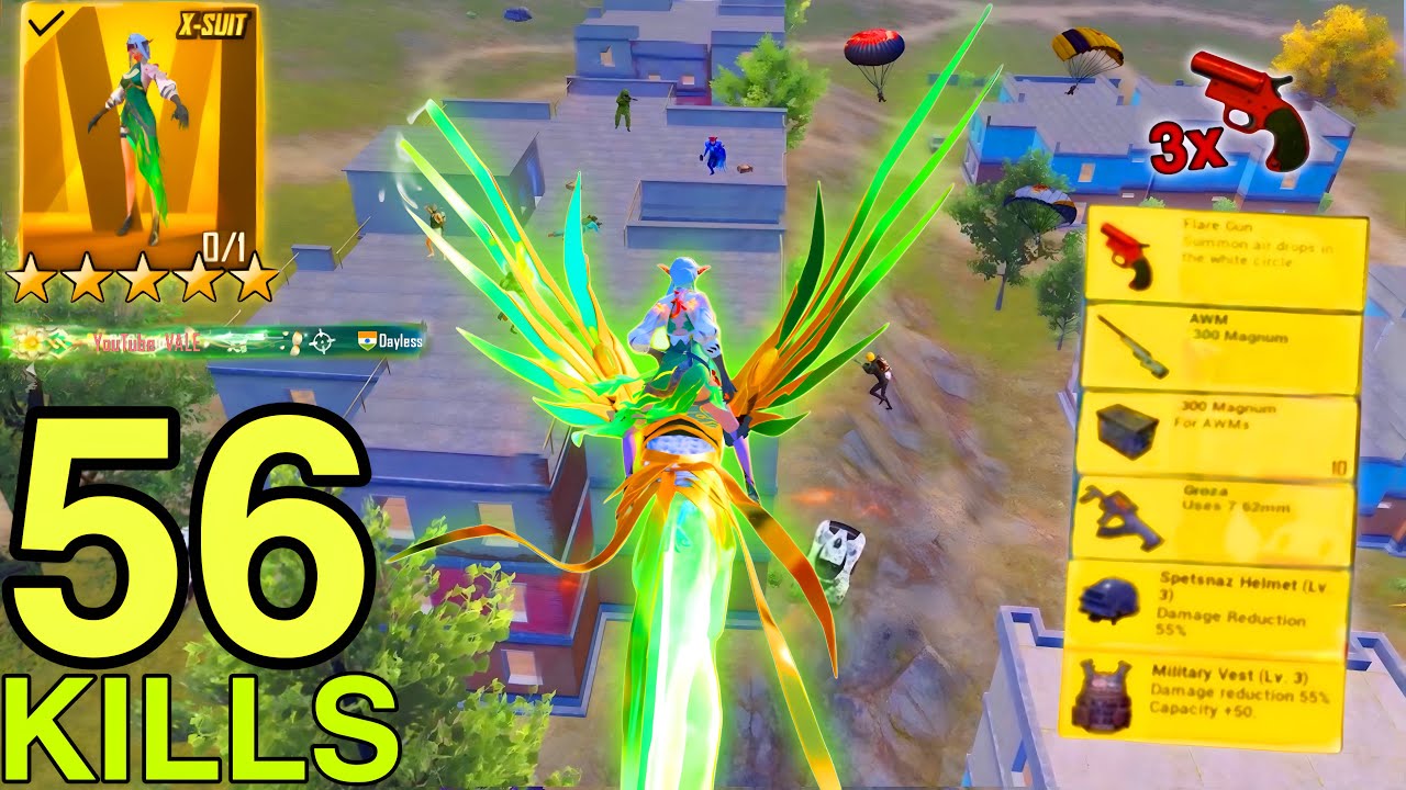 Omg!!😱 MY NEW RECORD in APARTMENTS with FIORE X-SUIT 🔥 PUBG Mobile Bgmi