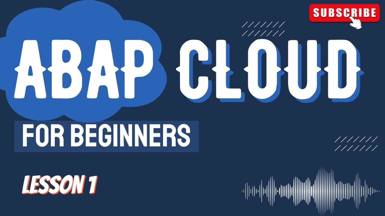 ABAP Cloud for Beginners | Lesson 1 &ndash; Create Your First ABAP Cloud Project