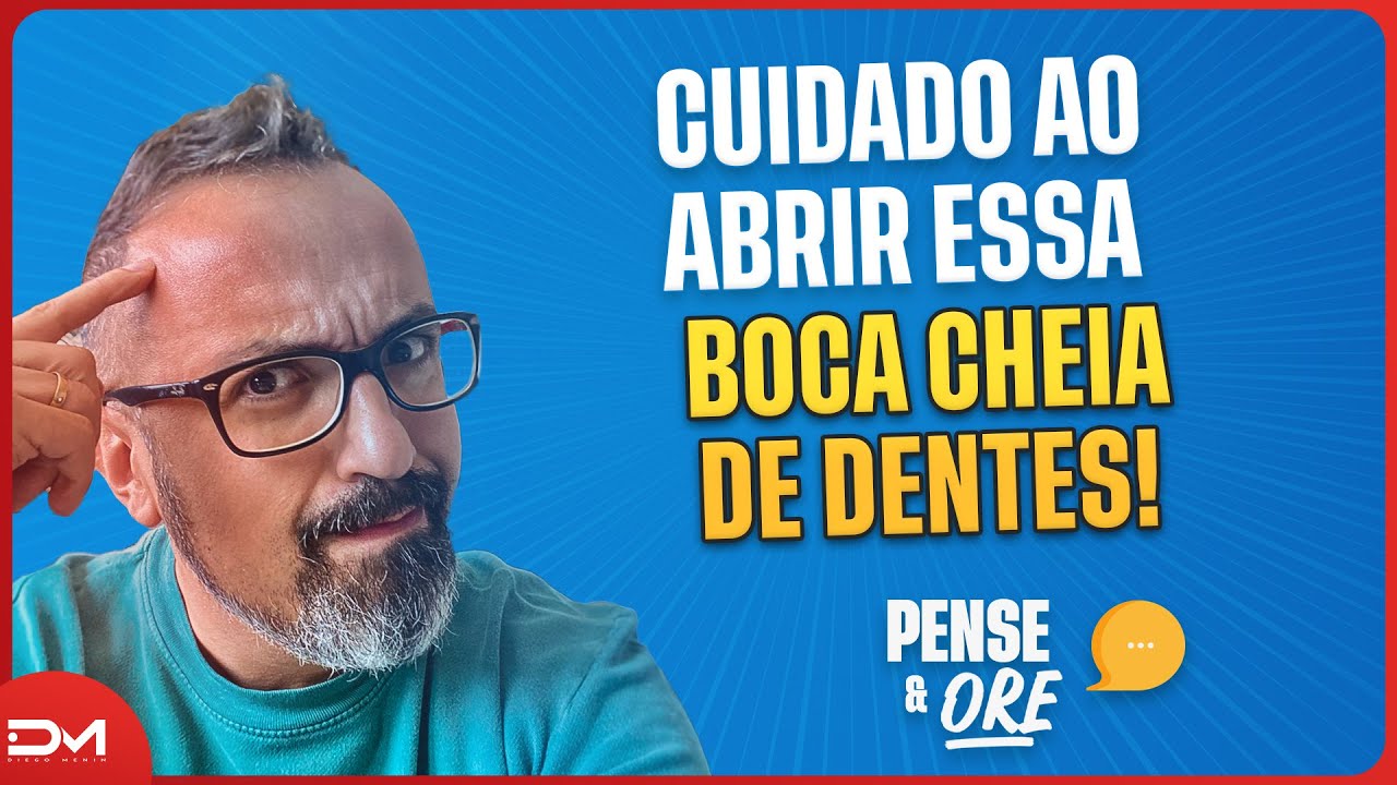 SABEDORIA EM TEMPOS DIF&Iacute;CEIS - PENSE E ORE #DIEGOMENIN #37