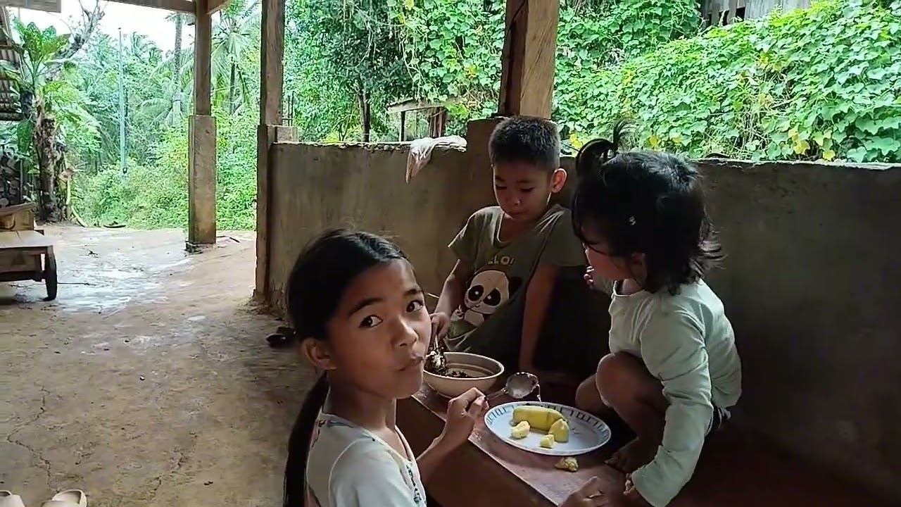 ADOBONG MANOK ANG ULAM  UG GIKUHA NA NILA JOSHTED ANG HINGANSO NA BAKTIN