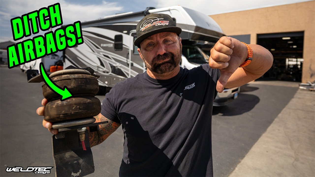 Why Airbags are a TERRIBLE Choice For Class C RV's in 2025!!! + The Better Alternative Solution!!!