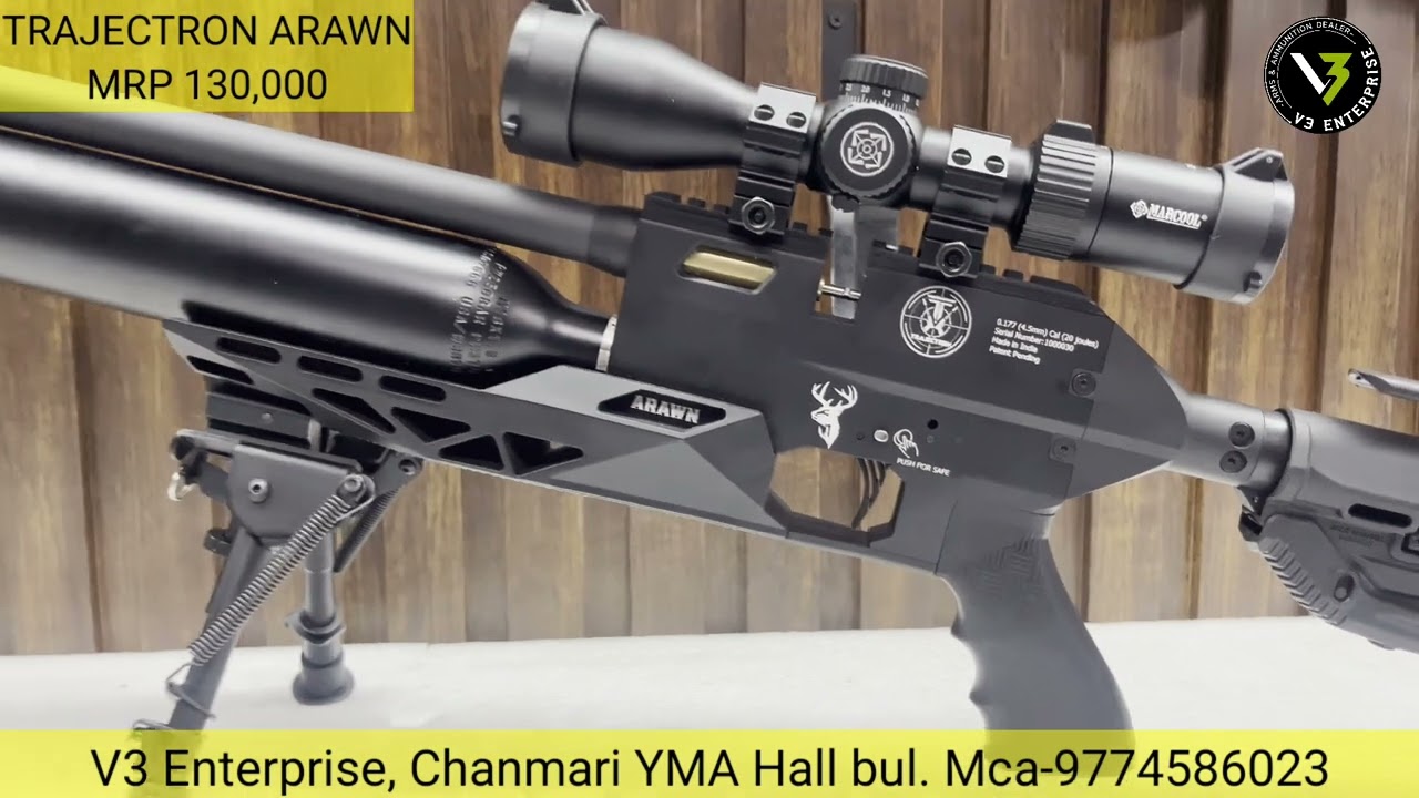 Airgun chhuakthar TRAJECTRON ARAWN a lo thleng ta e.