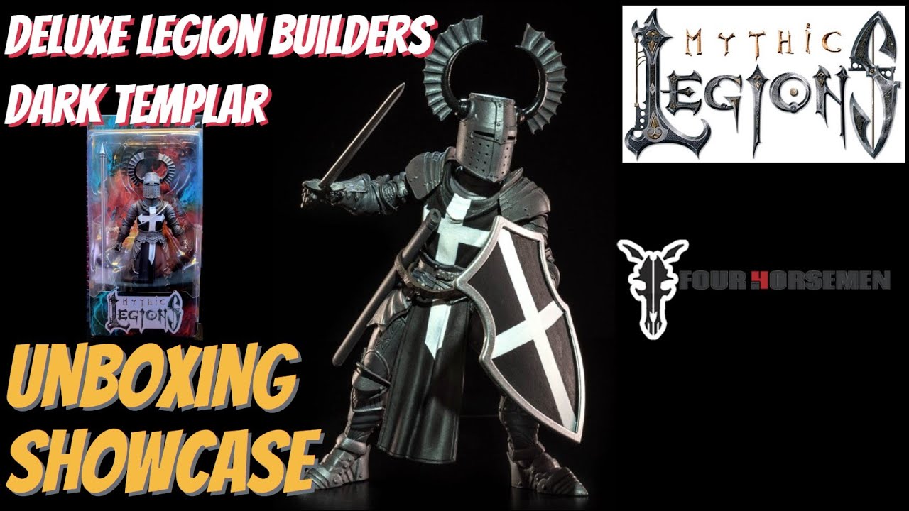 Mythic Legions Dark Templar Unboxing Showcase Review