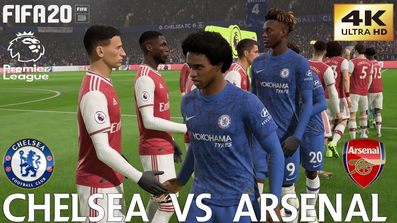 FIFA 20 (PC) Chelsea vs Arsenal | PREMIER LEAGUE PREDICTION | 21/01/2020 | 4K 60 FPS