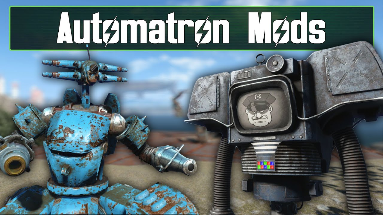 Лучшие моды на роботов и автоматронов для Fallout 4! (Набор модов)
