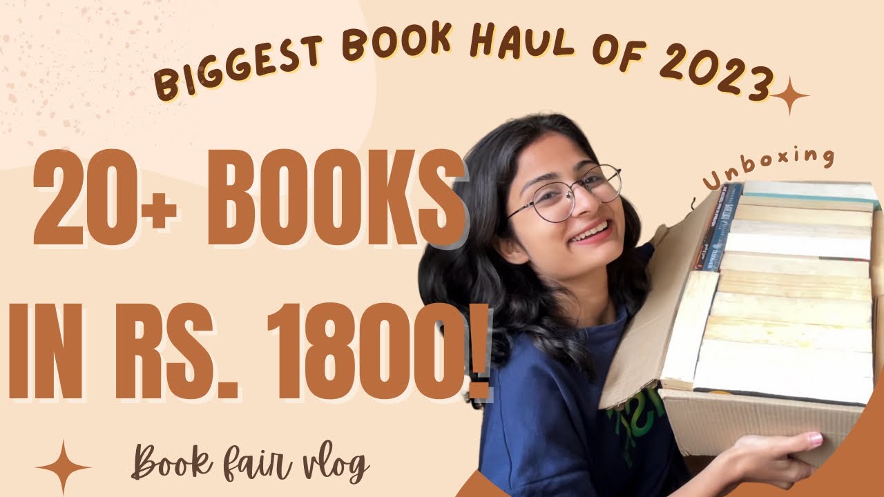 📚I bought 20 Books in just Rs. 1800💸 Biggest BOOK HAUL of 2023🍂BOOK SHOPPING IN INDIA☁️🪴✨