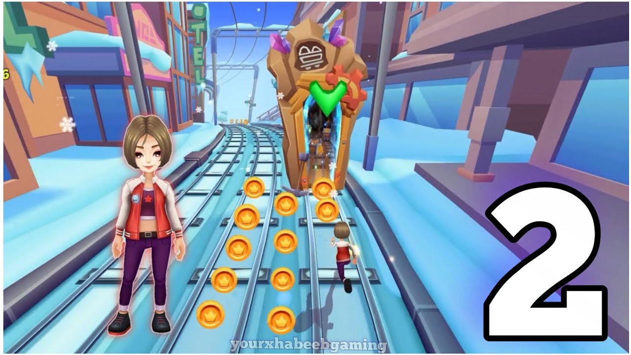 Subway Princess Runner - Прохождение игры, часть 2 Princess Subway Surfers (iOS, Android)