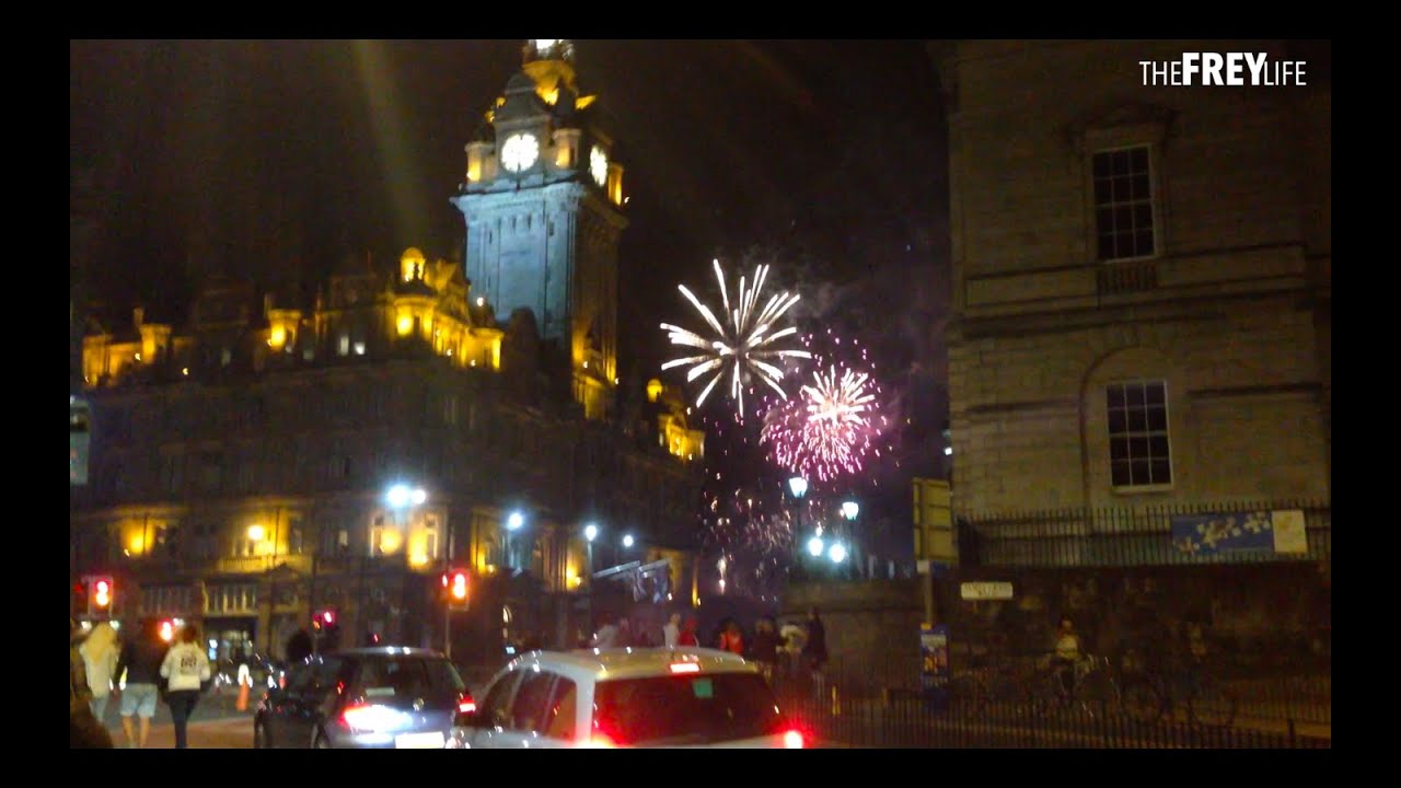 FIREWORKS ON THE CASTLE!!! (8.31.14)