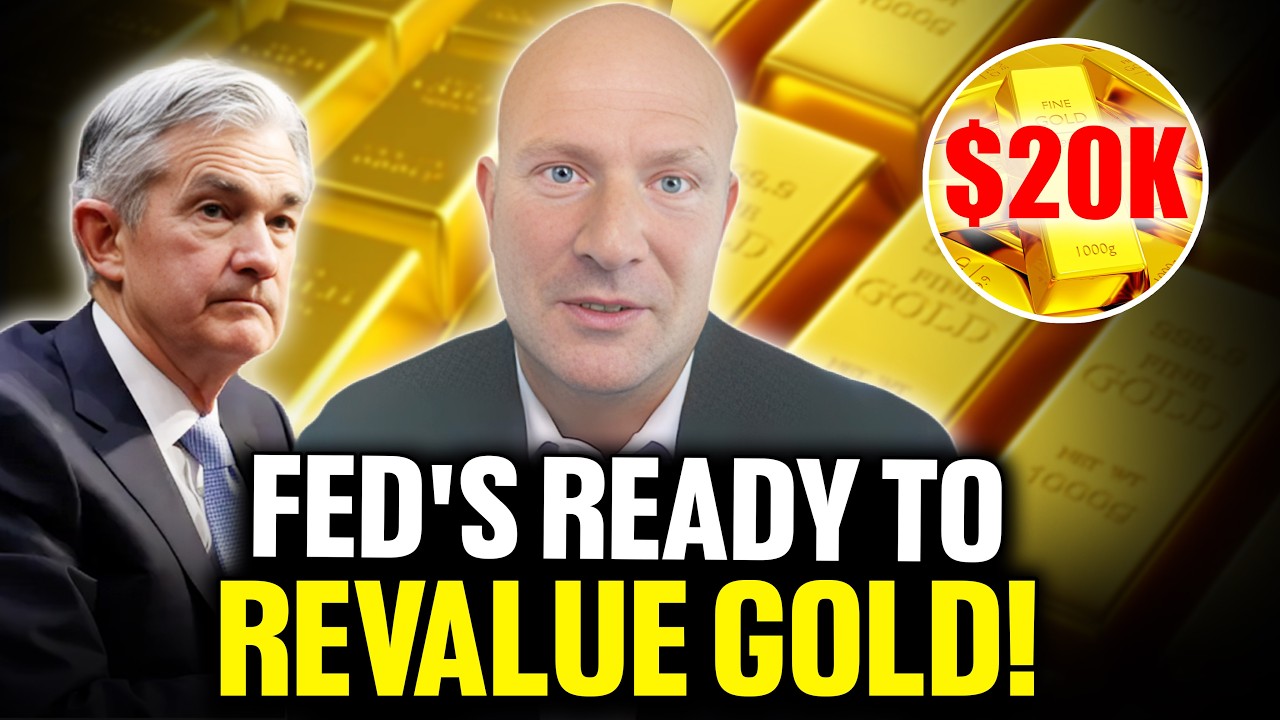 Massive Fed&rsquo;s Gold Revaluation Ahead! Why $20,000 Gold Is 100% CERTAIN - Luke Gromen