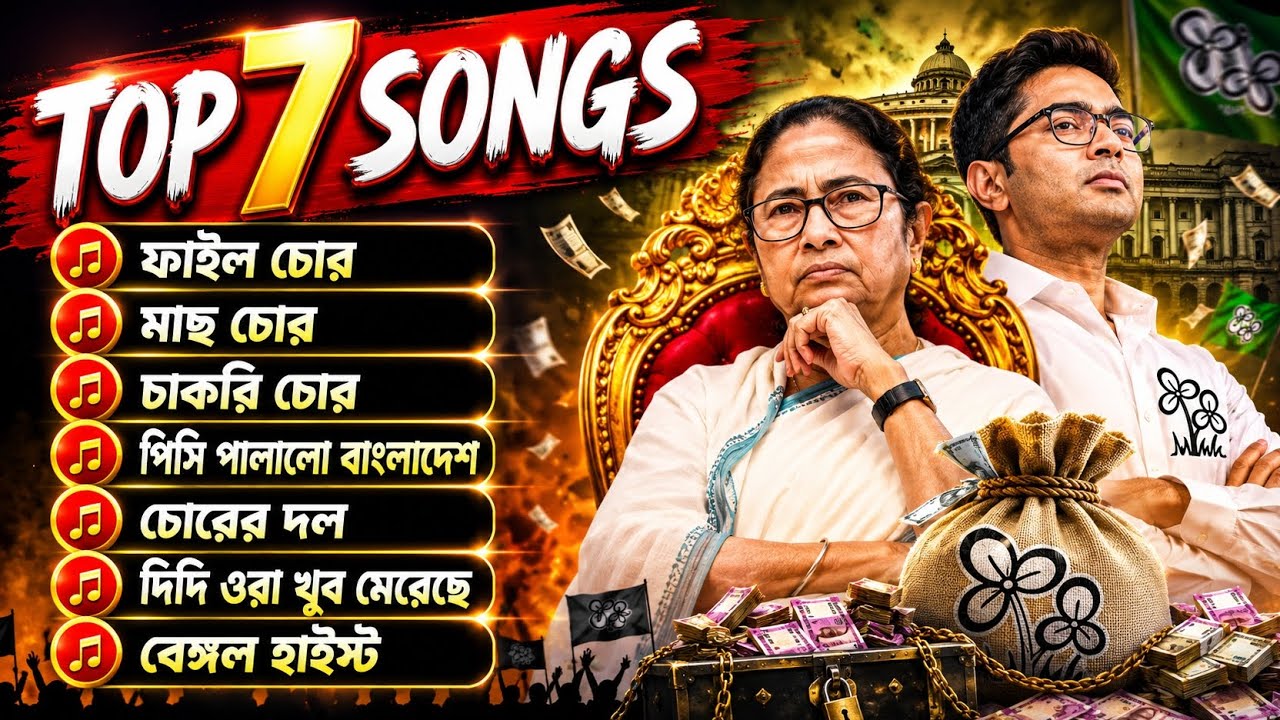 Top 7 Songs | File Chor | Mach Chor | Chakri Chor | New Bengali Political Song | Bjp Dance Song 