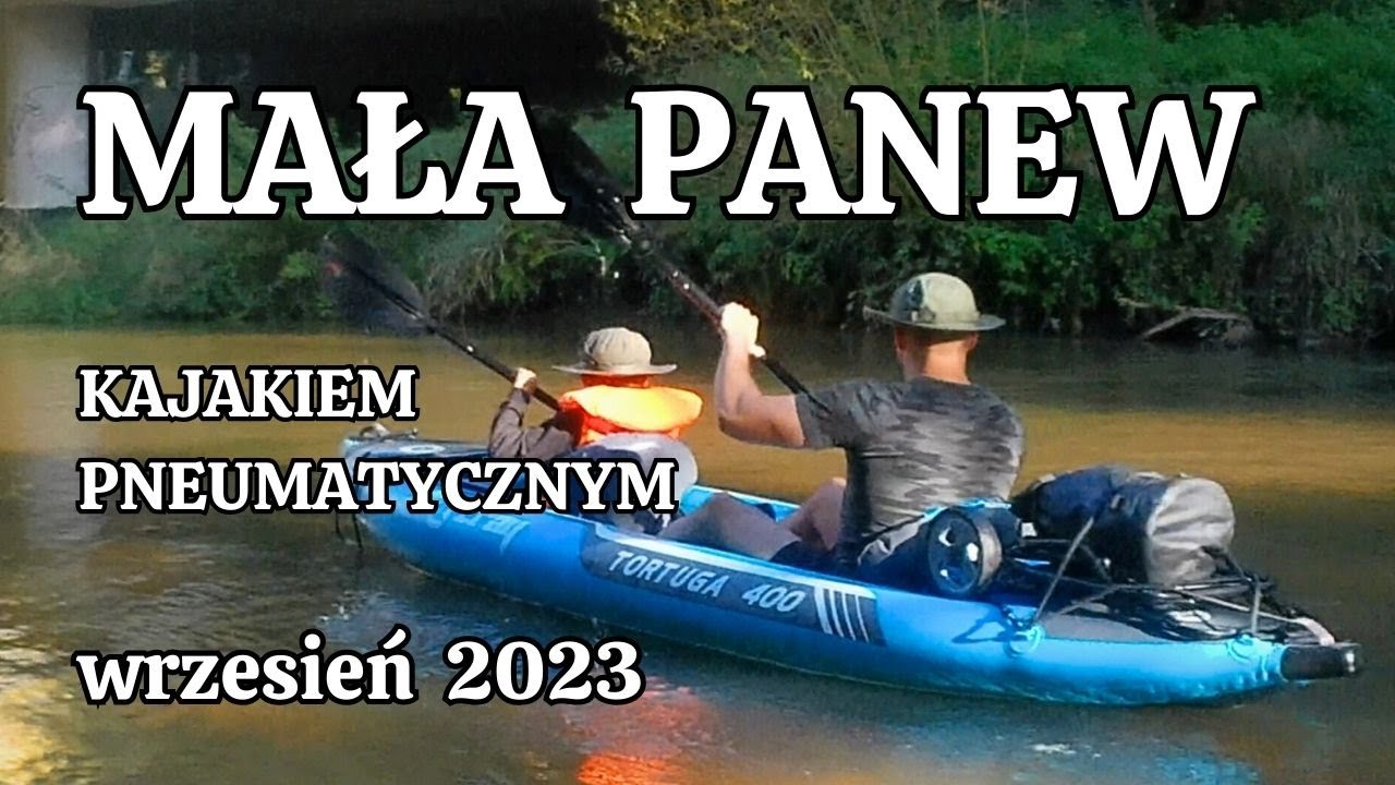 Mała Panew - spływ kajakiem pneumatycznym w woj. opolskim