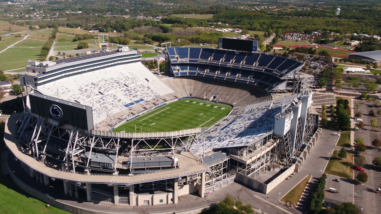 Beaver Stadium Penn State by Drone