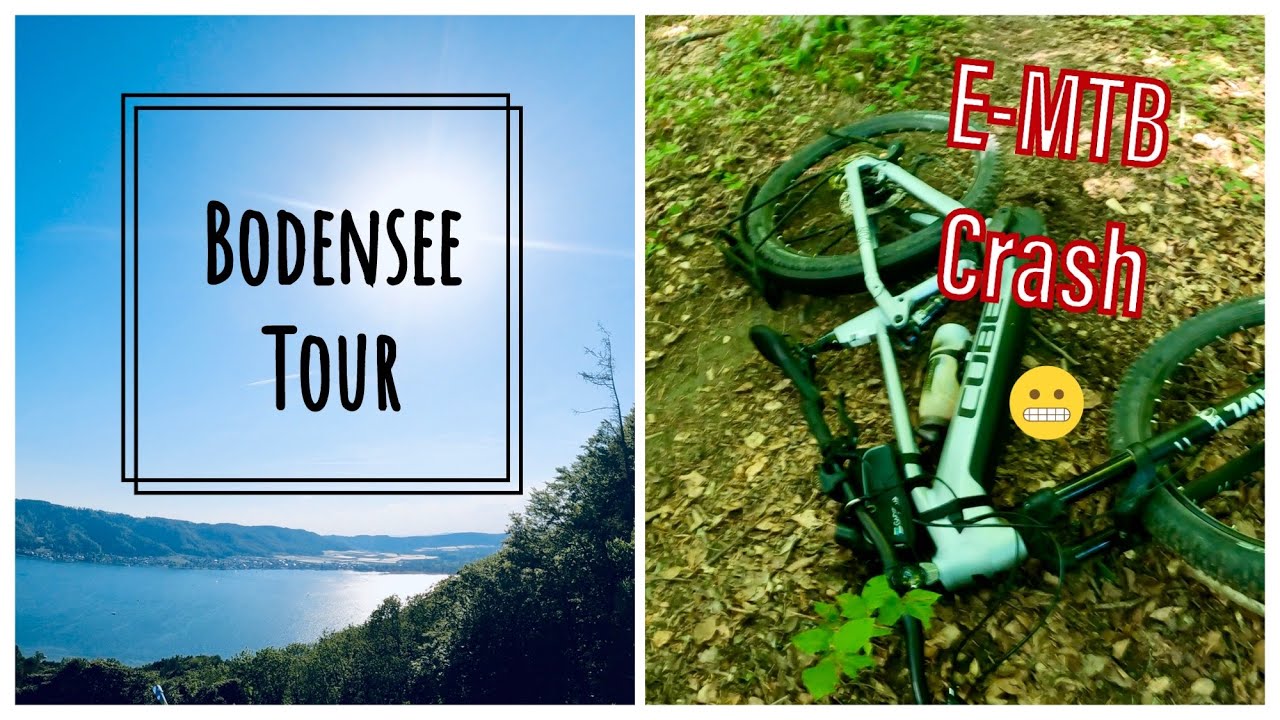 E-MTB Tour am Bodensee | Single Trails und Crash 💥 #cubestereohybrid120 #bodensee #emtb #tour