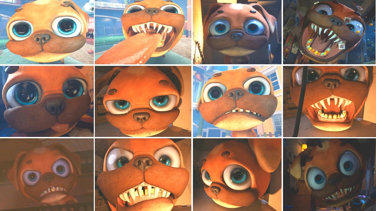 DARK PALS The 1st Floor - All Chompy Chasey Scenes