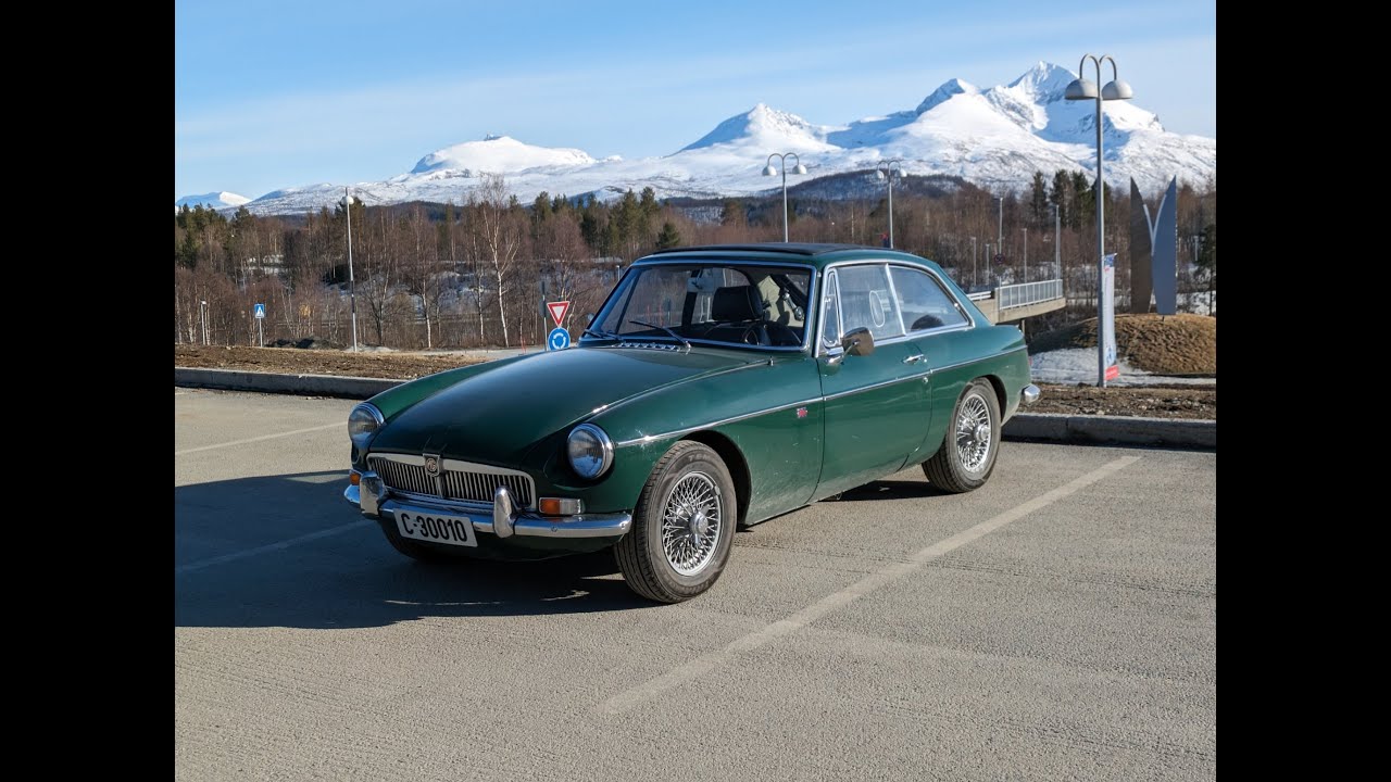 Cruising with my 1966 MGB GT