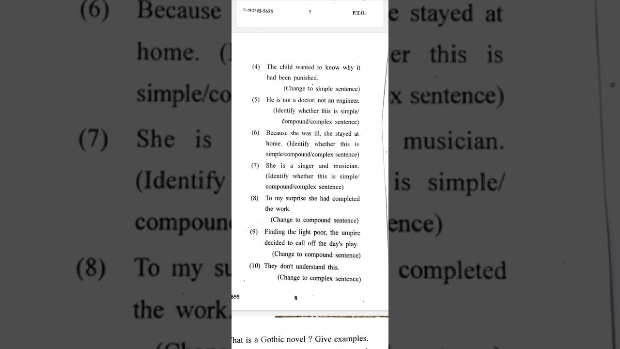 #BA 5th semester English question paper #december #2023  #cdlu #study #haryana #fatehabad