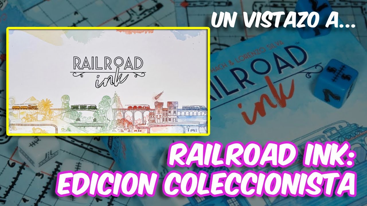 UN VISTAZO a... RAILROAD INK: EDICION COLECCIONISTA || En Solitario