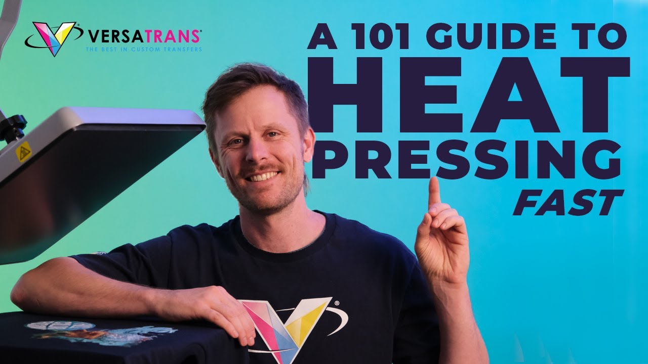 How to Heat Press T-shirts FAST!