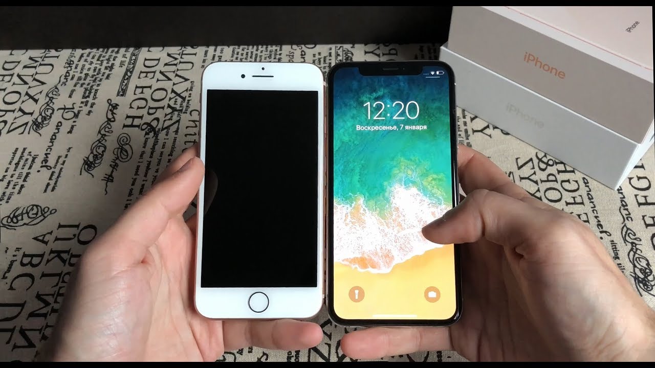 iPhone X vs iPhone 8 - какой выбрать?