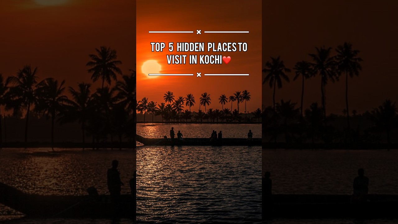 Top 5 Hidden Places to Visit in Kochi❤️ | Kochi Tourist Places | Travel Vlog