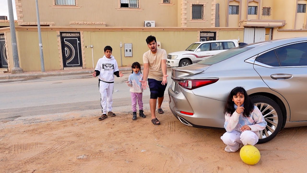 جوجو تتخبى عن دحوم وسارة ونواف !!
