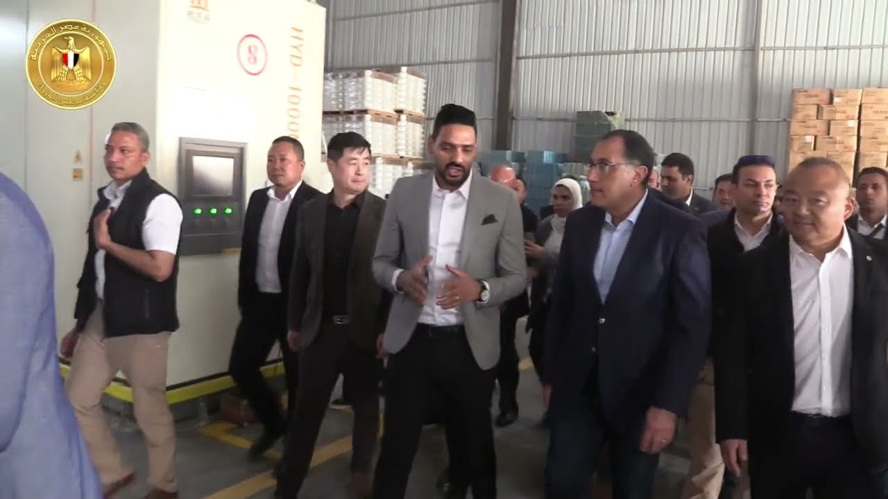 رئيس الوزراء يشهد افتتاح مشروع شركة 