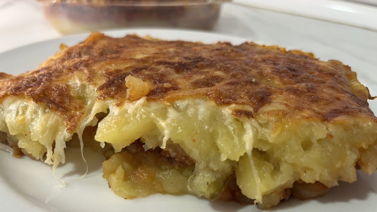 Riquísimo Pastel de Patatas y Carne Picada