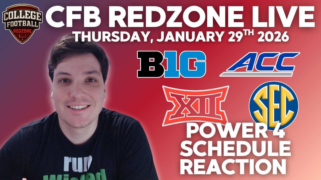Power Four Schedule Reveal Reaction Show!!