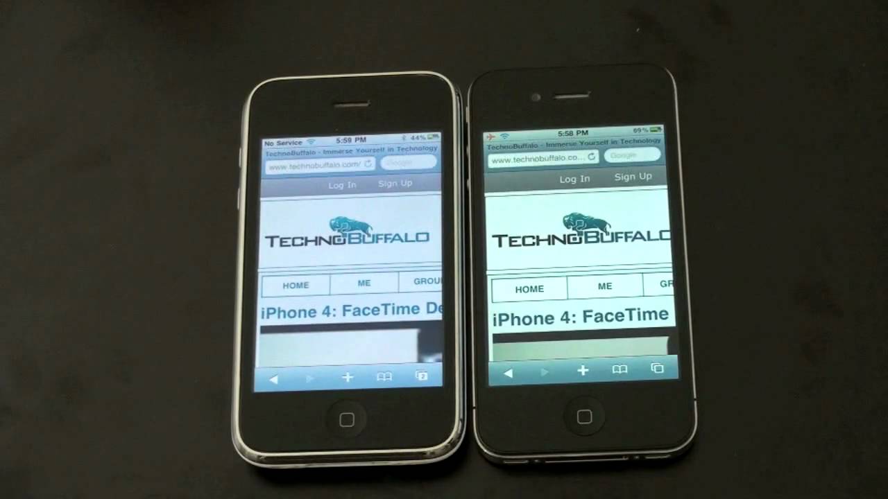 iPhone 4 Vs. iPhone 3GS