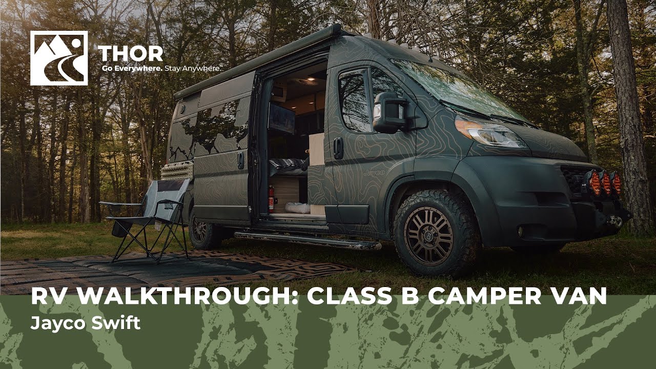 RV Walkthrough: Class B Campervan