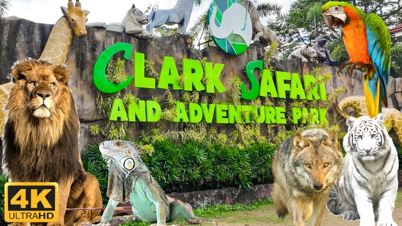 [4K] CLARK SAFARI and ADVENTURE PARK in PAMPANGA Full Tour!