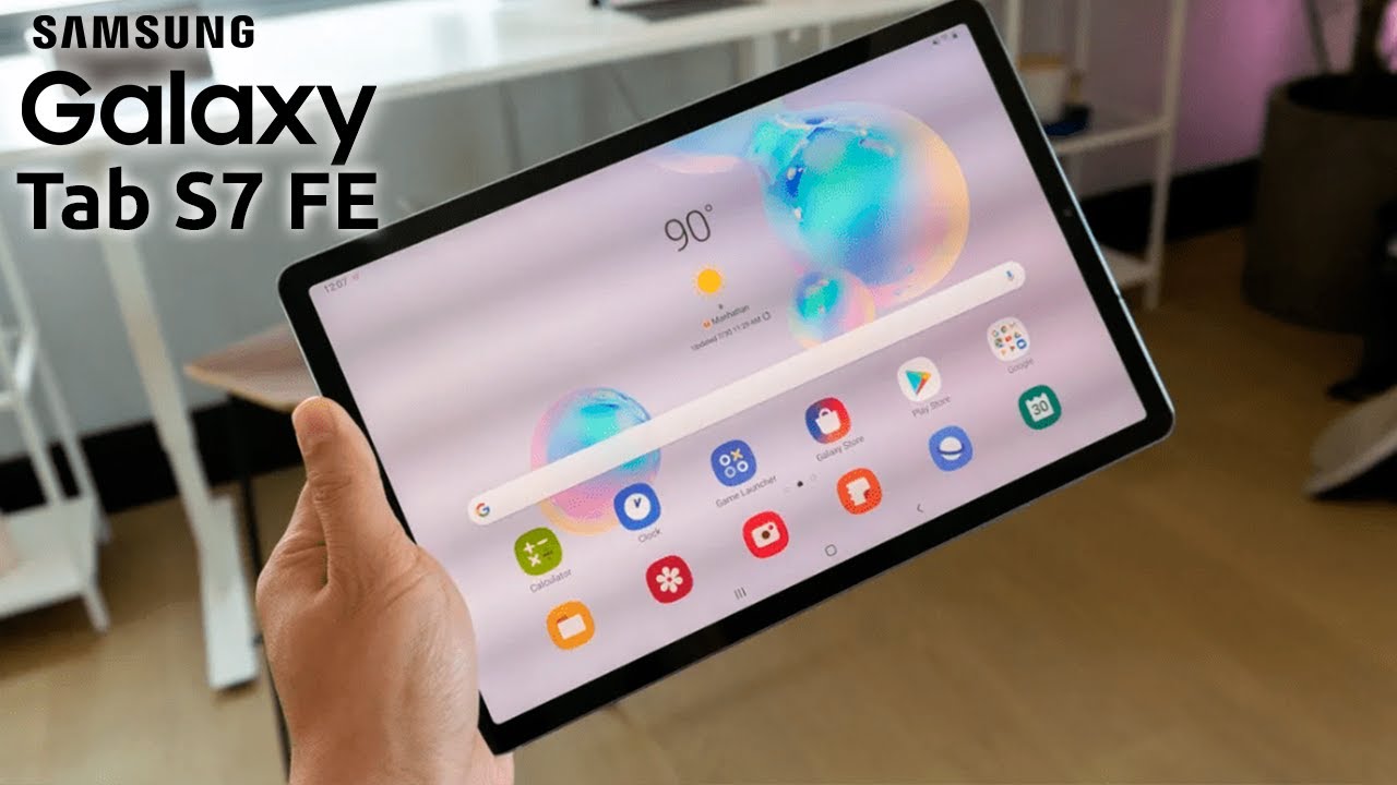 Первый планшет Samsung Fan Edition на качественных рендерах!