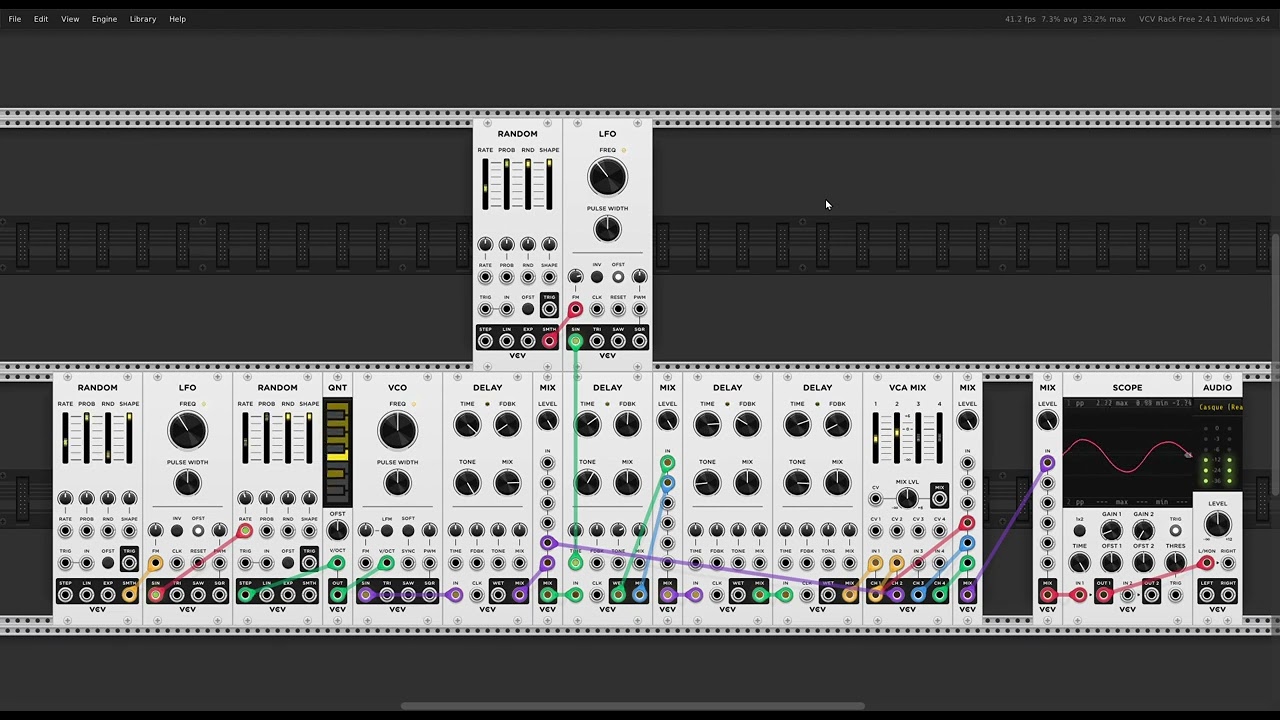 VCV Rack - Delay1