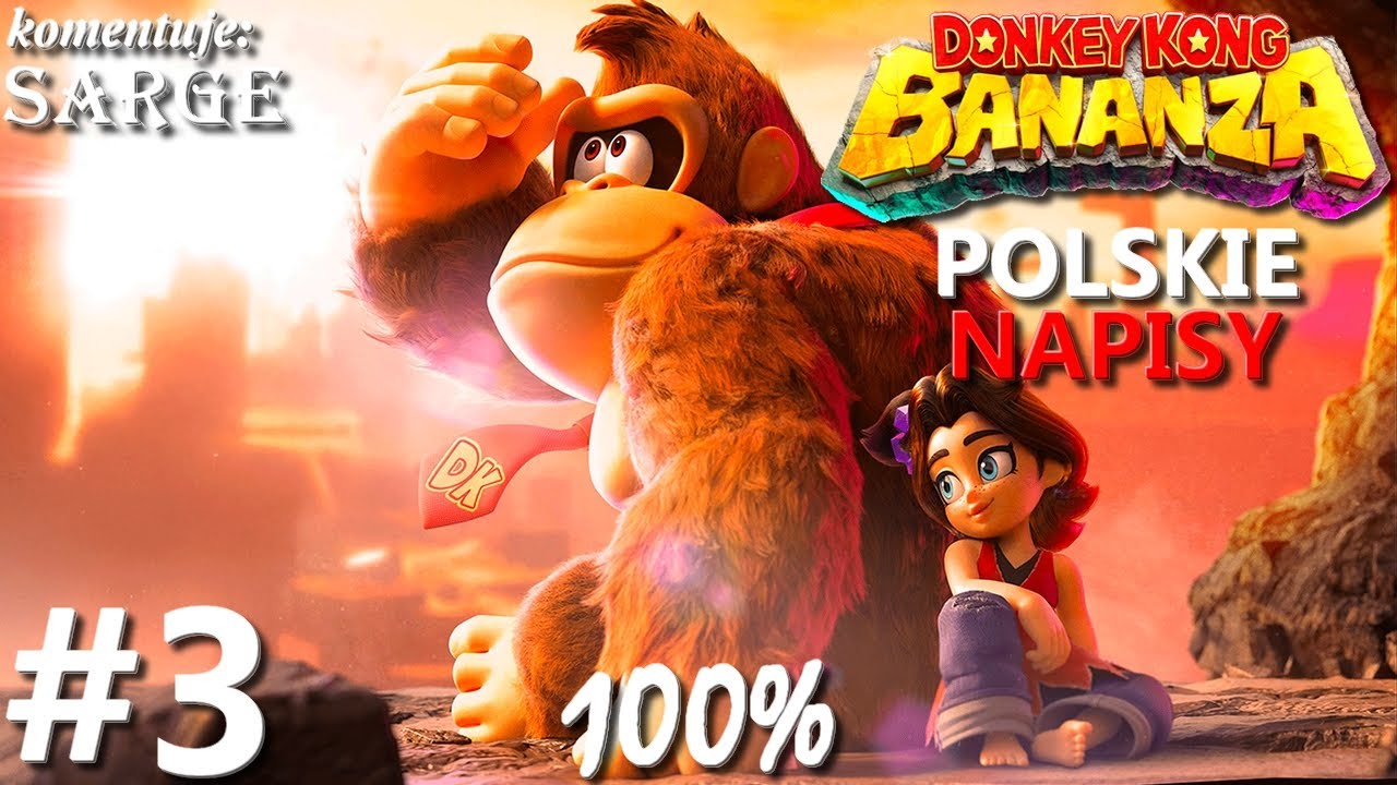 Zagrajmy w Donkey Kong Bananza PL (100%) odc. 3 - Warstwa Lagunowa