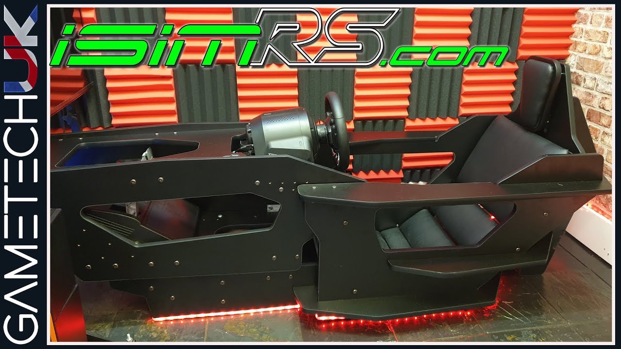 iSimRS F-Sim 2.0 F1 RACING RIG build video